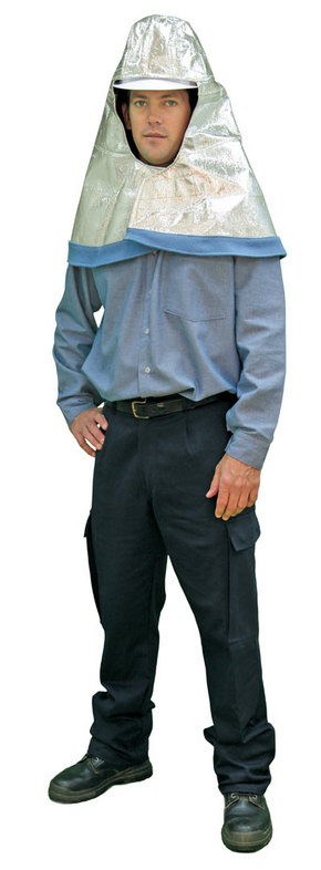 Aluminised Preox Hood and Neck Flap