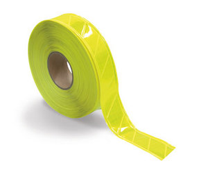 Reflexite AU300-15 Prismatic Reflective Tape - Lime